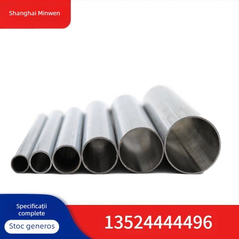 JDG Țeavă galvanizată pentru instalații electrice — din fier, prelucrată, diametrul interior 19,5 mm, potrivită pentru utilizări rezidențiale și industriale și rutare decorativă