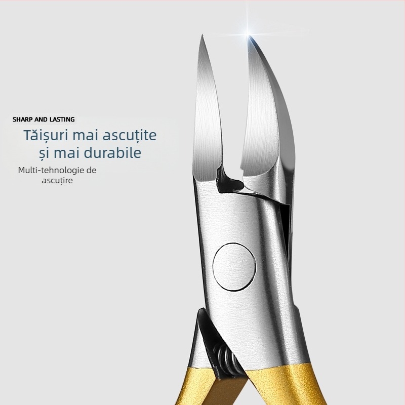 Forceps pentru șanțuri de unghii - oțel inoxidabil, instrument de pedicură, utilizare generală, 600 buc