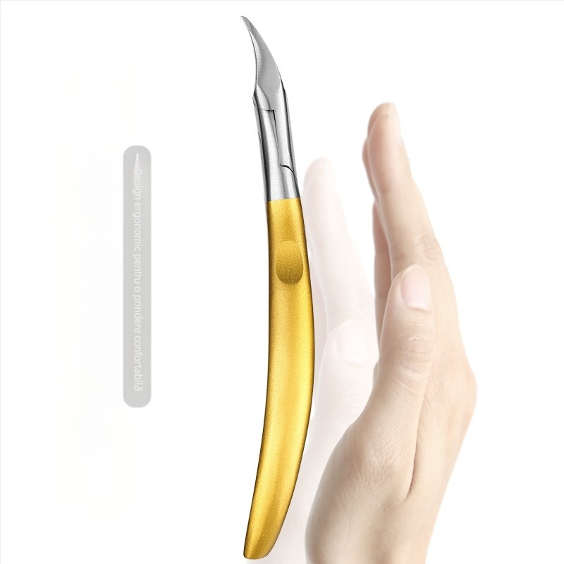 Forceps pentru șanțuri de unghii - oțel inoxidabil, instrument de pedicură, utilizare generală, 600 buc