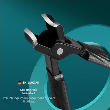 Clește pentru unghii – caneluri, vârf înclinat, gură plată, tip set, oțel inoxidabil și oțel cu conținut de carbon, OEM