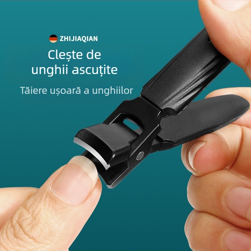 Clește pentru unghii – caneluri, vârf înclinat, gură plată, tip set, oțel inoxidabil și oțel cu conținut de carbon, OEM