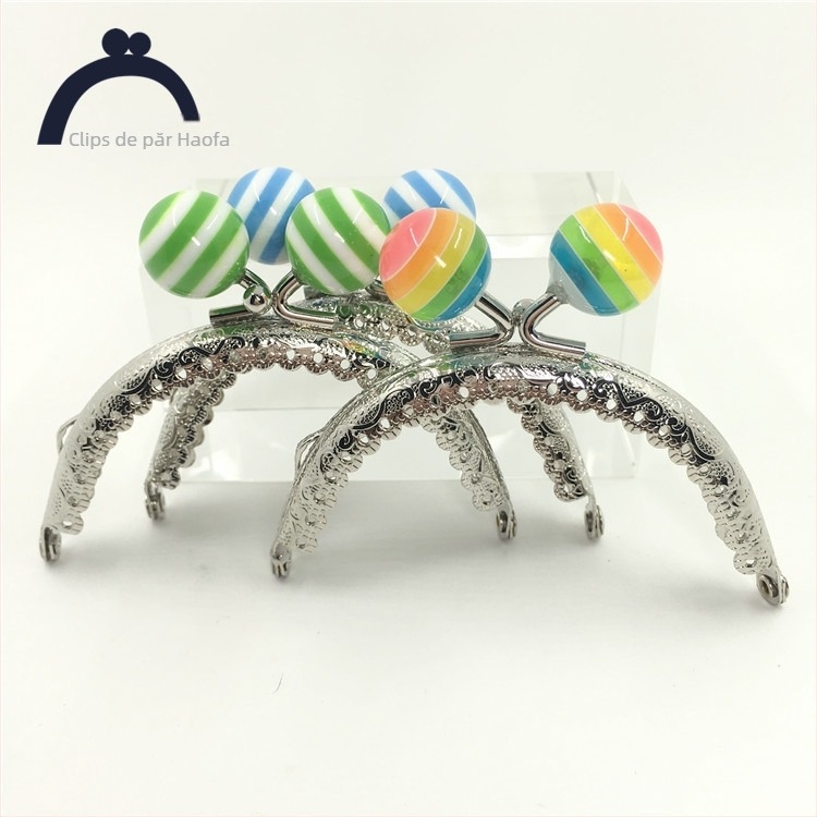 Guofa 0168-YS accesorii metalice pentru bagaje, cu design embossat semicircular — model 0168-YS; Material: Fier; Design: Metal; Brand: Guofa; Categoria produsului: Accesorii pentru bagaje