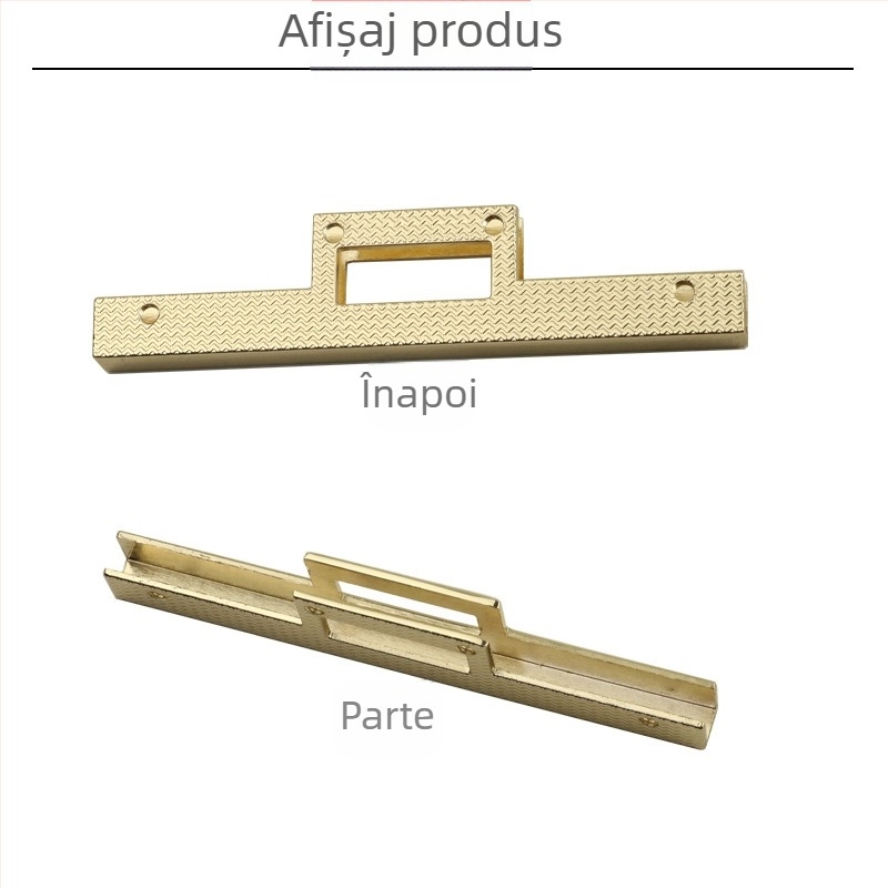 Încuietoare aurie pentru bagaje, diametru exterior 88 mm, din metal turnat, Twist Lock, încuietoare cu bară dreaptă, încuietoare pătrată