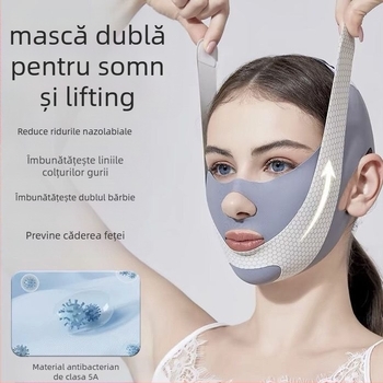 Mască de somn pentru față cu grafen și infraroșu îndepărtat pentru lifting facial complet, non-electrică, carcasă unică fără cusături