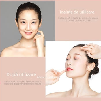 Mască de rejuvenare cu fotoni pentru gât și decolteu, cu LEDuri în șapte culori (Încărcare USB; trepte 3 și 4; reduce ridurile și iluminează pielea)