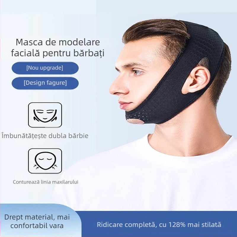 Mască de modelare a feței în formă V – ridicare și fermitate, model K-208, 2023, manual, tip mască, carcasă dintr-o singură bucată