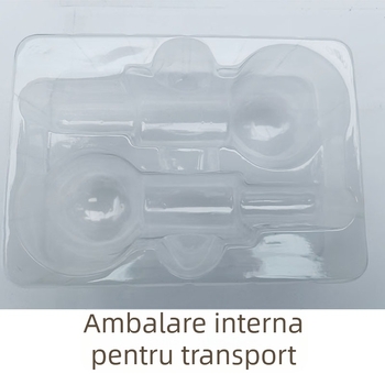 Minge pentru masaj facial, compresie la rece și val de gheață – instrument de înfrumusețare din sticlă