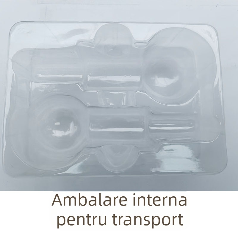 Minge pentru masaj facial, compresie la rece și val de gheață – instrument de înfrumusețare din sticlă