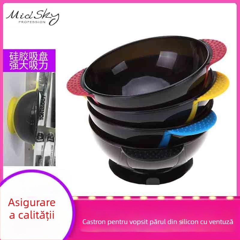 MIDSKY Bol pentru vopsire păr pentru salon – Bol de vopsire păr, pentru uz în salon, Origine Guangzhou