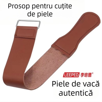 Li Peide (Whetstone) strop pentru brici – bandă din piele pentru ascuțire, personalizare procesare, etichetă privată disponibilă