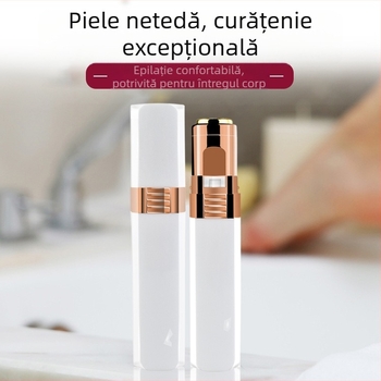 Epilator/mașină de ras electrică cu cap de tăiere din aliaj, corp ABS, alimentare dublă (batere uscată sau electrică), potrivit pentru întreg corpul, CE certificat.