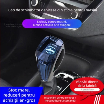 JINQING 167 manetă a schimbătorului de viteze universală, cristal iluminat