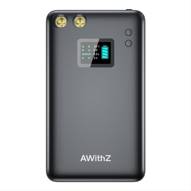 Awithz Sudor portabil de tip punct pentru baterii Li-ion - Intrare 5V, Mod impuls, Automat/Manual, Alimentare cu baterie