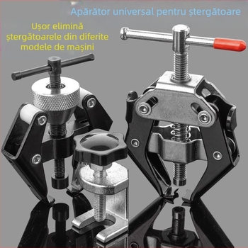 Unealtă de demontare a brațului ștergătorului auto — oțel de înalt carbon tratat termic; pentru demontarea brațului ștergătorului și a terminalelor bateriei