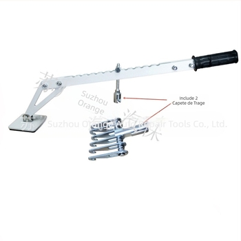 Tragător pentru reparația loviturilor caroseriei – cadru tip punte, braț de tracțiune cu un singur punct, aluminiu, reparație fără vopsire