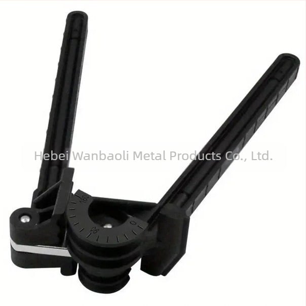 Îndoitor manual de țevi cu patru caneluri pentru țevi din cupru și aluminiu, pentru instalații HVAC