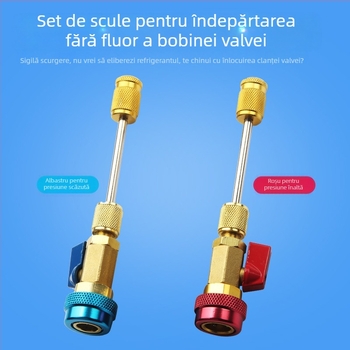 Shuai Qi Unealtă pentru înlocuire rapidă a acului valvei R134a pentru întreținerea AC auto