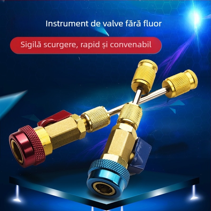 Shuai Qi Unealtă pentru înlocuire rapidă a acului valvei R134a pentru întreținerea AC auto