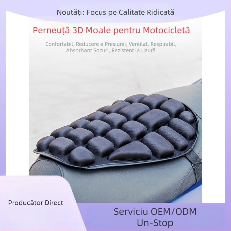 Pernă de șezut pentru motocicletă cu protecție solară, izolație pentru toate anotimpurile, husă din in
