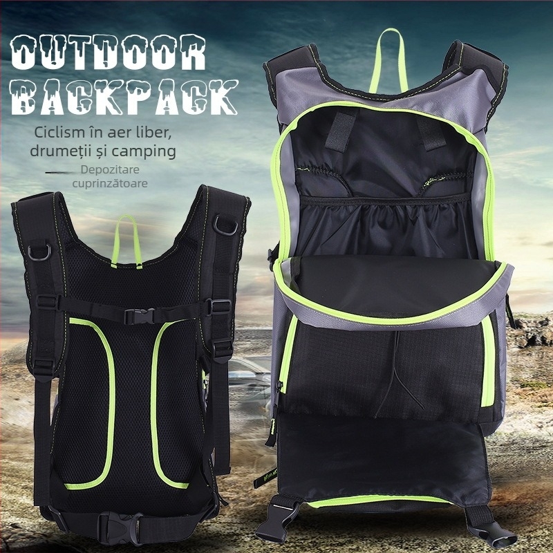 Jiaspeed Geantă de hidratare pentru ciclism cross-country — Geantă de bicicletă din pânză cu rezervor de apă, Fără protecție la ploaie