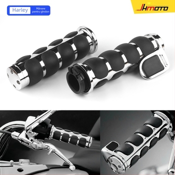 Manșon din aluminiu pentru ghidon motocicletă, rezistent la uzură, pentru toate anotimpurile, în stil Harley