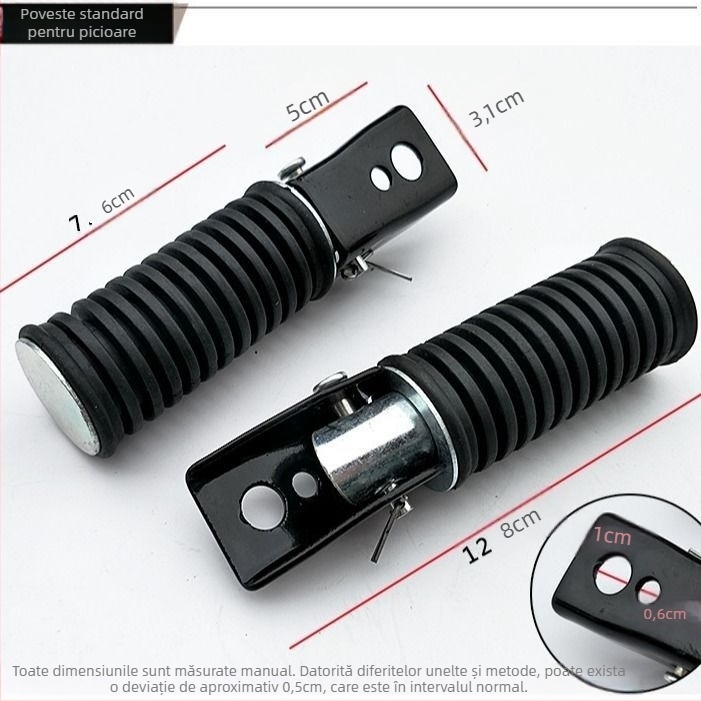 Platformă pliabilă pentru spate pentru motociclete și vehicule electrice — universală, Hengsheng Harley; material: Altul; modele compatibile: Altele; fără personalizare