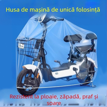 Husă pentru mașina electrică, rezistentă la ploi și praf, stil simplu
