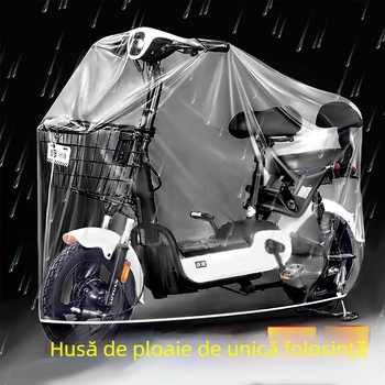 Husă pentru mașina electrică, rezistentă la ploi și praf, stil simplu