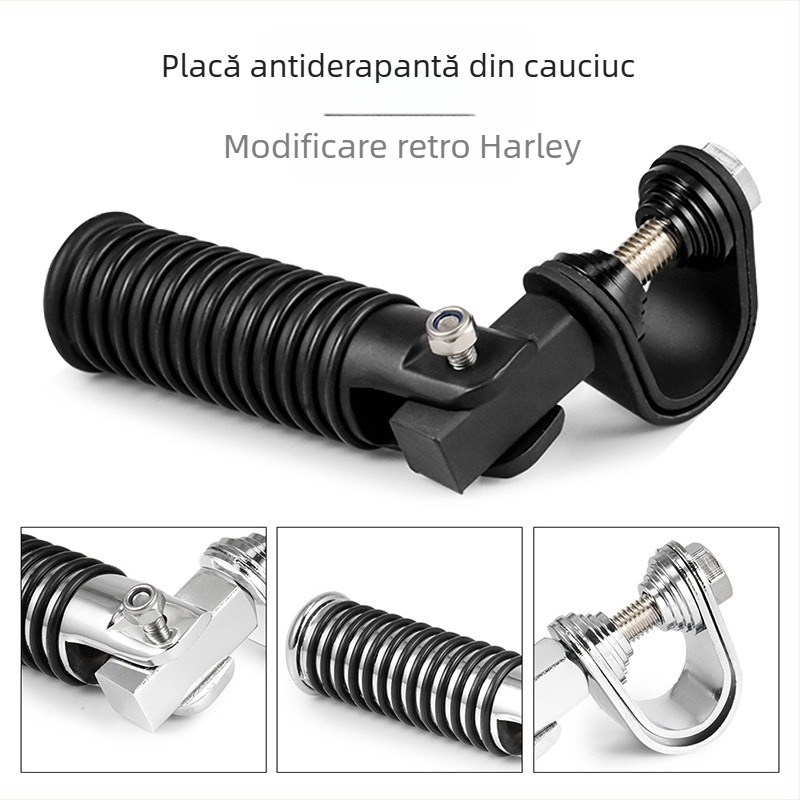 Pedal pentru motocicletă – CNC, pedală de protecție pliabilă, compatibilă cu seria Harley, JT-962, JH