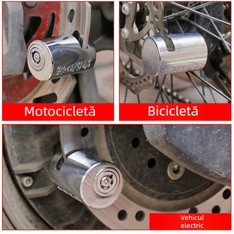 Lacăt de disc pentru frână pentru motociclete, vehicule electrice și biciclete — model yzdds, material oțel aliat, marcă Jin Laide, greutate 160 g