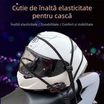 Bandă de prindere pentru motocicletă cu șnur elastic, curea pentru bagaje, capacitate 50 kg, material: fire, marcă Independent, neimportată