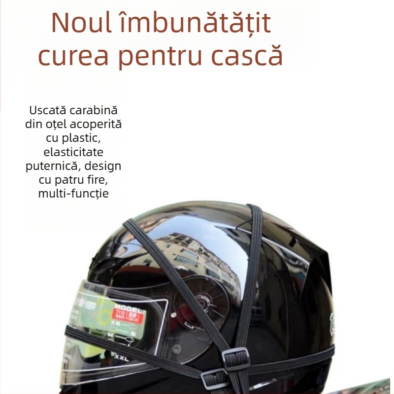 Bandă de prindere pentru motocicletă cu șnur elastic, curea pentru bagaje, capacitate 50 kg, material: fire, marcă Independent, neimportată
