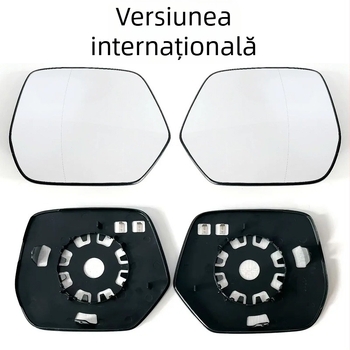 Oglindă retrovizoare auto, Model 92109, Oglindă plată, 12V, Compatibilă cu Honda CR-V III 2006-2012