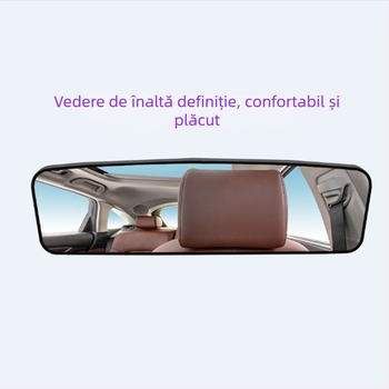 CZC-100 oglindă retrovizoare auto cu ventuză – oglindă plată, sticlă, compatibil universal