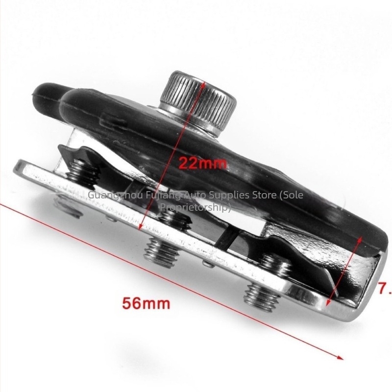 Suport pentru număr – braț de montaj pentru capotă universal cu bandă LED (aliaj de aluminiu; montaj universal; trei sau cinci găuri)