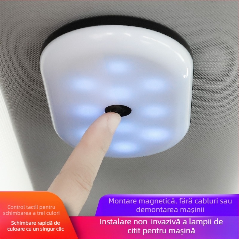 Lampă LED pentru plafonul interior al mașinii, 800 lm, 2,2 W, DC 5,0 V
