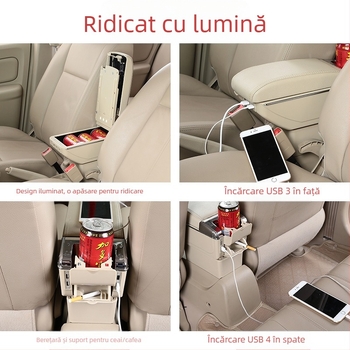Yidelon Cotieră Centrală pentru Mitsubishi Attrage/Mirage — din plastic, suport pentru instalare