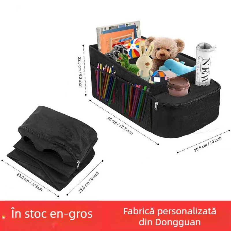 Cutie de depozitare pentru portbagaj - pliabilă, cu mâner, personalizabilă, imprimare logo