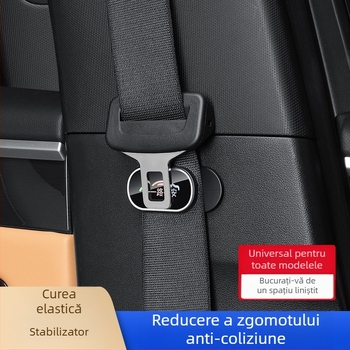 Stabilizator pentru centura auto, reducere zgomot și mișcare, material ABS, brand SIYARUI, imprimare logo disponibil