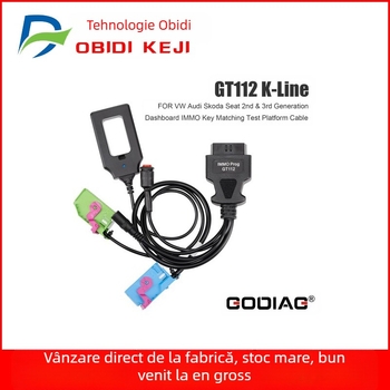 Instrument de diagnosticare auto GODIAG GT112 K-Line pentru VW/Audi/Skoda, 12V, -10°C până la 60°C