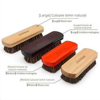 Perie pentru pantofi din păr de cal – Brand Prophet; Material: păr de cal; Categorie: perie pentru pantofi