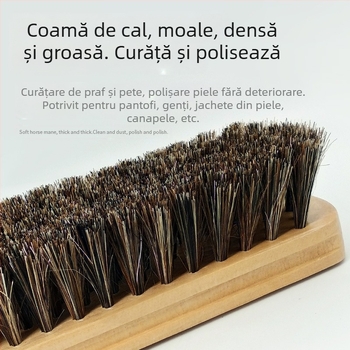 Perie pentru pantofi din păr de cal – Brand Prophet; Material: păr de cal; Categorie: perie pentru pantofi