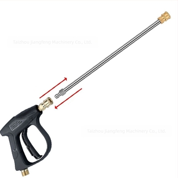 Bară de extensie din oțel inoxidabil pentru pistol de apă cu presiune înaltă, conexiune rapidă 1/4, 5000 psi (Brand: Jiangfeng; Material: oțel inoxidabil; Conexiune: 1/4 conexiune rapidă; Origine: Zhejiang; Greutate: 0.2)