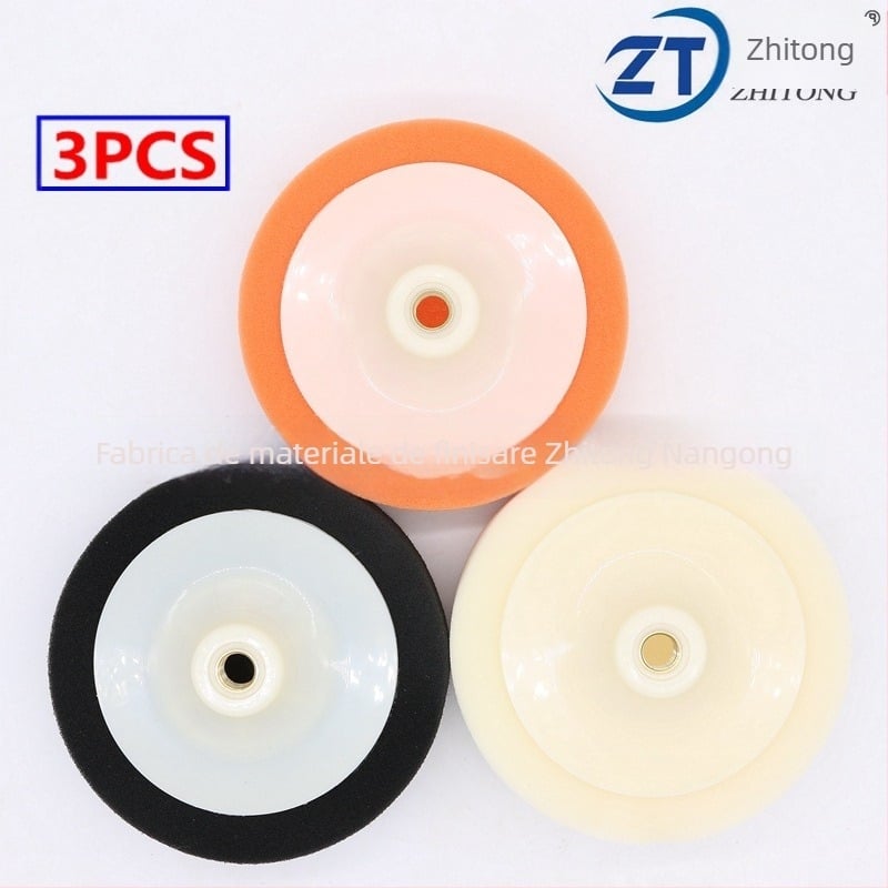 Tip: disc cu șurub; Material: burete; Brand: Xin Zhitong – Set plăci de lustruire cu burete pentru disc cu șurub
