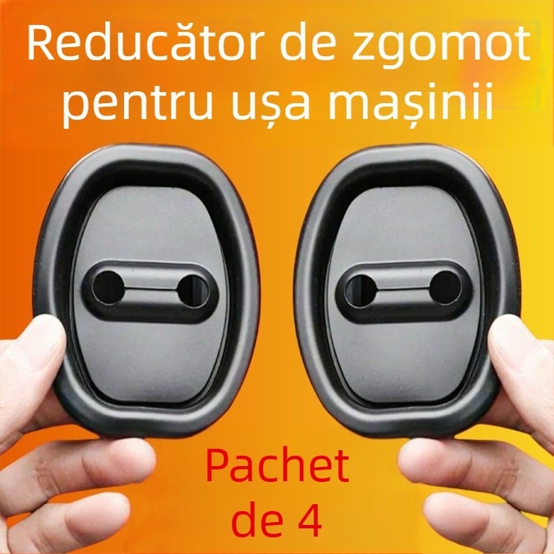 Buffer pentru ușa de mașină cu tampon amortizant și manșon din cauciuc pentru încuietoarea ușii, protecție anti-coliziune — The First Force