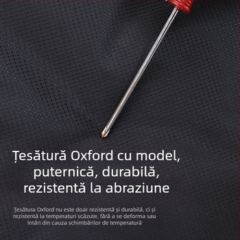 Zhanjie Geantă de toaletă unisex pentru călătorii cu separare uscat-umed, impermeabilă, mare capacitate, material Oxford