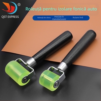 Rolă pentru izolație auto – instrument pentru montaj izolație din vată, aplicare folie tapet, rolă plată de lipire, marcă QST EXPRESS