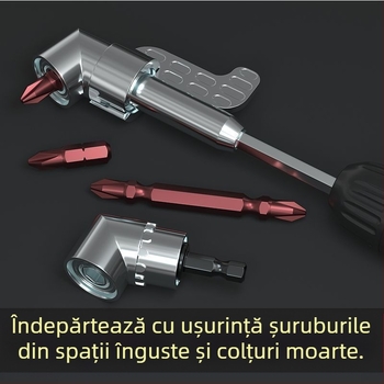 Bit de șurub unghiular, model bit corner, material SUJ2, aplicație universală, fără prelucrare