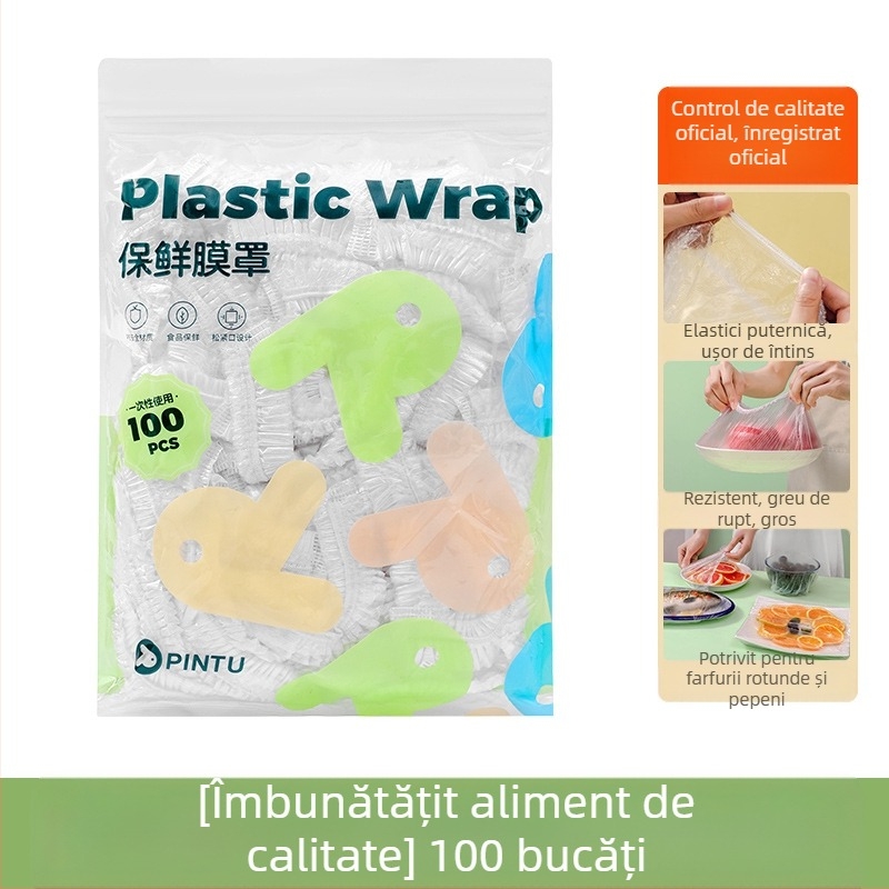 Cap de păstrare prospețimii pentru resturi, PE, -60°C până la 140°C, ambalaj simplu, 1 bucată