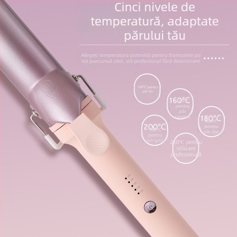 Ondulator pentru păr Kang Hair cu ioni negativi, acoperire ceramică, 85W, 220V, 15 setări de temperatură